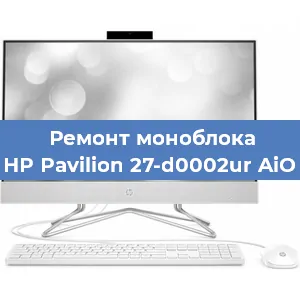 Замена материнской платы на моноблоке HP Pavilion 27-d0002ur AiO в Краснодаре